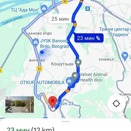 Apartman Comfort Beograd Екстериор снимка